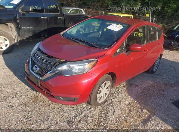 3N1CE2CPXKL354202 2019 NISSAN VERSA NOTE Red Front left