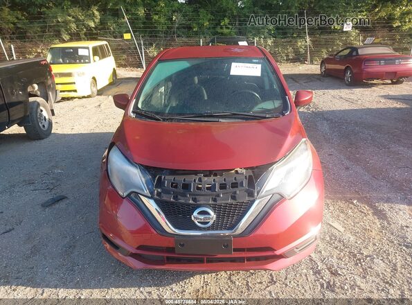 3N1CE2CPXKL354202 2019 NISSAN VERSA NOTE Red Front view
