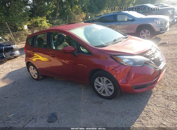 3N1CE2CPXKL354202 2019 NISSAN VERSA NOTE Red Rear interior view