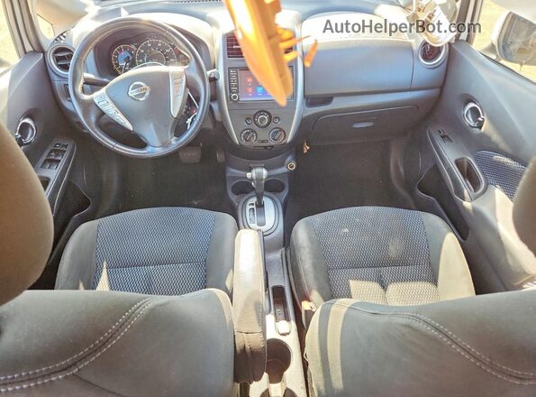 3N1CE2CPXKL362350 2019 NISSAN VERSA White წინა პანელის ხედი