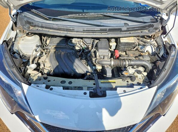 3N1CE2CPXKL362350 2019 NISSAN VERSA White უკანა სალონის ხედი