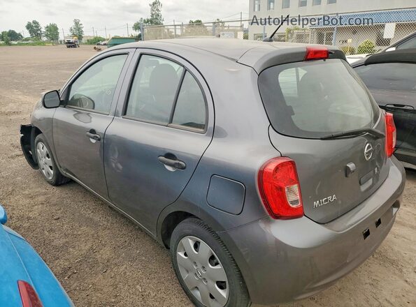 3N1CK3CP1KL236232 2019 NISSAN MICRA Gray Trasero izquierdo