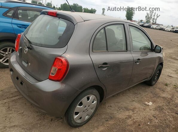 3N1CK3CP1KL236232 2019 NISSAN MICRA Gray Trasero derecho