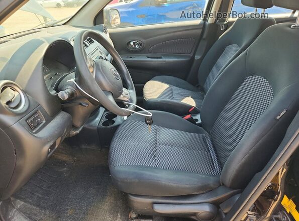 3N1CK3CP4GL254747 2016 NISSAN MICRA Black Front interior view