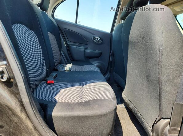 3N1CK3CP4GL254747 2016 NISSAN MICRA Black Rear seats view