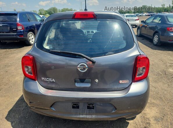 3N1CK3CP6GL265667 2016 NISSAN MICRA Gray Vista trasera