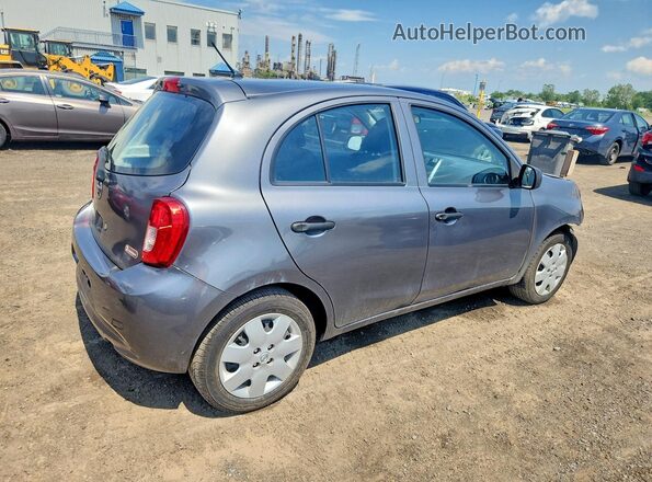 3N1CK3CP6GL265667 2016 NISSAN MICRA Gray Trasero derecho
