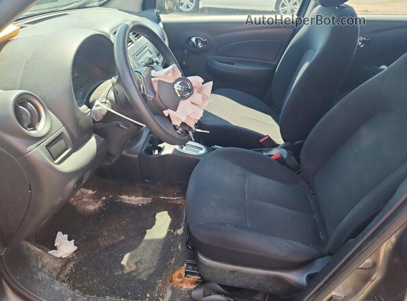 3N1CK3CP6GL265667 2016 NISSAN MICRA Gray Vista interior delantera
