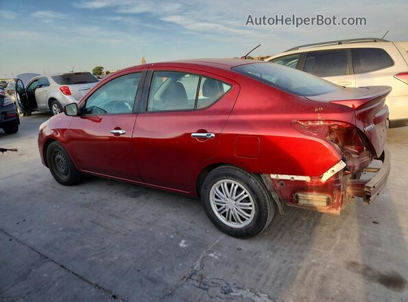 3N1CN7AP0GL822106 2016 NISSAN VERSA Red Rear left