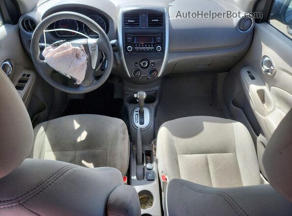 3N1CN7AP0GL822297 2016 NISSAN VERSA Синий Вид панели приборов