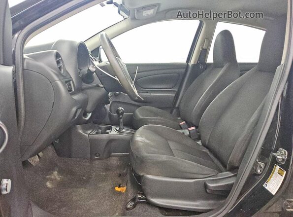 3N1CN7AP0GL836992 2016 NISSAN VERSA Black Սալոնի դիմացի տեսք