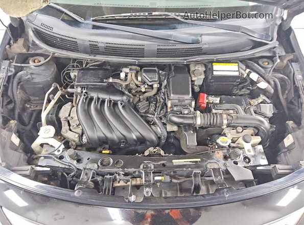 3N1CN7AP0GL836992 2016 NISSAN VERSA Black Սալոնի հետևի տեսք