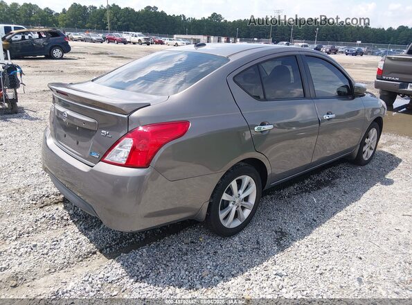 3N1CN7AP0GL854604 2016 NISSAN VERSA Gray უკანა მარჯვენა