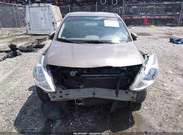 3N1CN7AP0GL854604 2016 NISSAN VERSA Gray ხელსაწყოთა პანელის ხედი