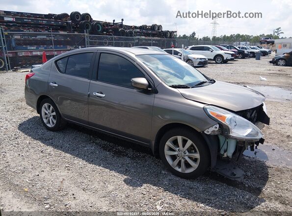 3N1CN7AP0GL854604 2016 NISSAN VERSA Gray უკანა სალონის ხედი