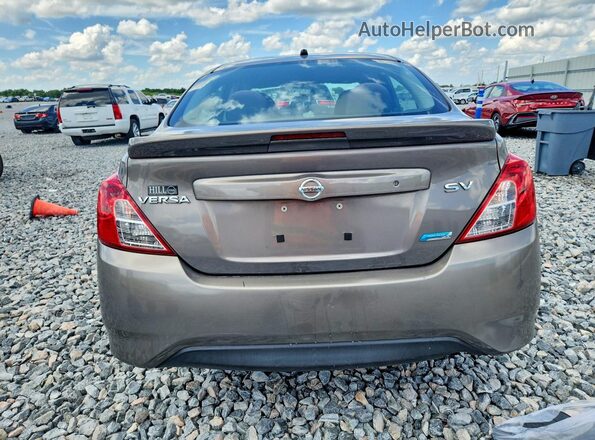 3N1CN7AP0GL892771 2016 NISSAN VERSA Gray Вид ззаду
