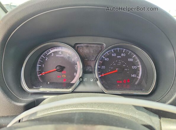 3N1CN7AP0GL892771 2016 NISSAN VERSA Gray Вид щитка приладів
