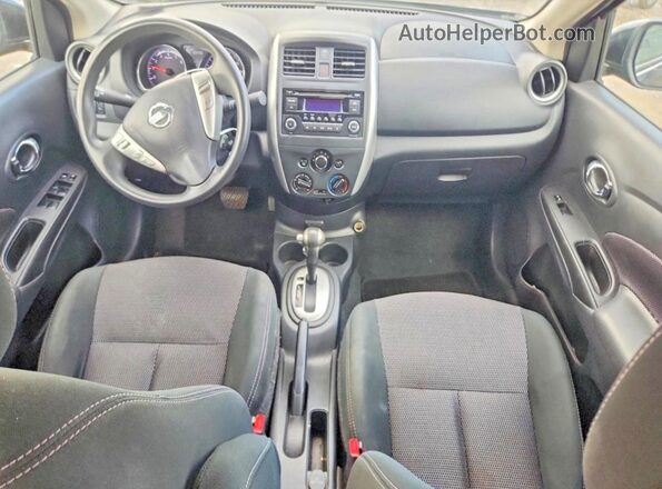3N1CN7AP0HL841708 2017 NISSAN VERSA Black Vista del salpicadero