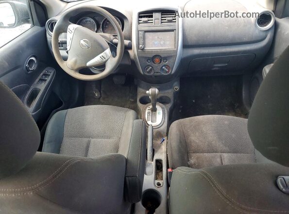 3N1CN7AP0KL844258 2019 NISSAN VERSA Gray Առջևի վահանակի տեսք