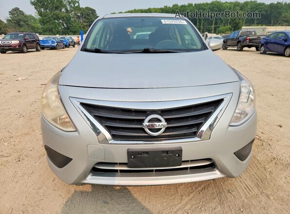 3N1CN7AP0KL850075 2019 NISSAN VERSA Silver Front view