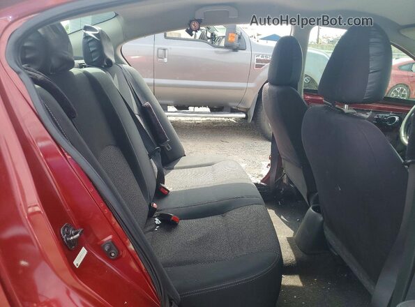3N1CN7AP0KL861674 2019 NISSAN VERSA Red უკანა სავარძლების ხედი