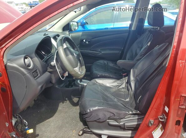 3N1CN7AP0KL861674 2019 NISSAN VERSA Red წინა სალონის ხედი