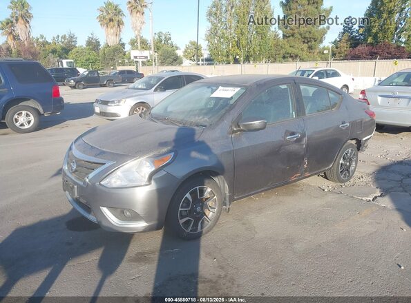 3N1CN7AP1GL846334 2016 NISSAN VERSA Серый Передняя левая четверть