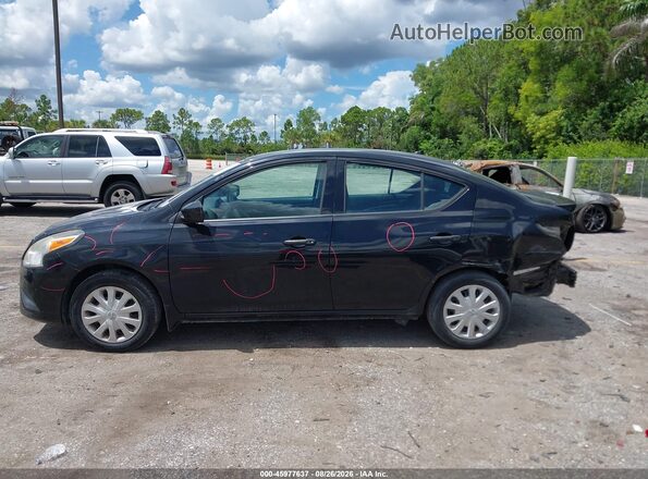 3N1CN7AP1GL917516 2016 NISSAN VERSA Black 360 interior view