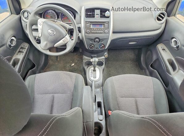 3N1CN7AP1HL808118 2017 NISSAN VERSA Blue Առջևի վահանակի տեսք