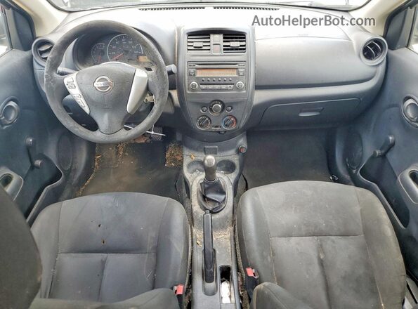 3N1CN7AP1JL812482 2018 NISSAN VERSA Gray Առջևի վահանակի տեսք