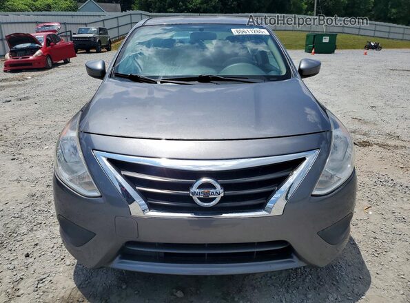 3N1CN7AP1JL812482 2018 NISSAN VERSA Gray Դիմացի տեսք
