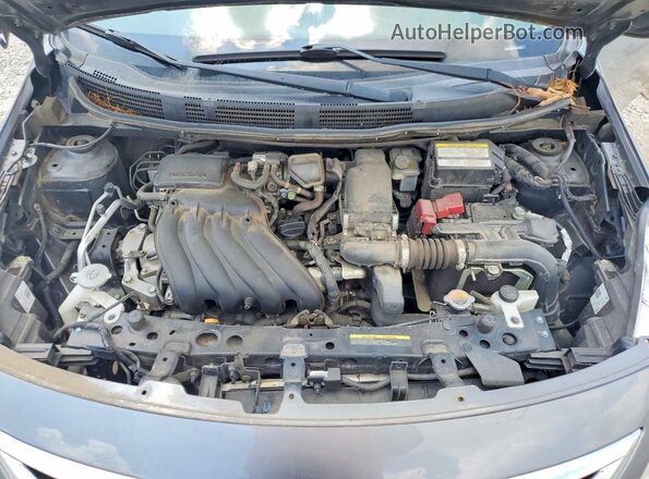 3N1CN7AP1JL812482 2018 NISSAN VERSA Gray Սալոնի հետևի տեսք