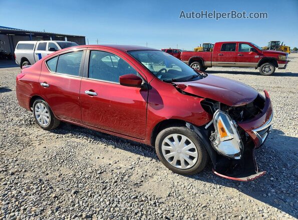 3N1CN7AP1KL840087 2019 NISSAN VERSA Red წინა მარჯვენა