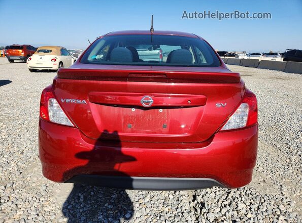 3N1CN7AP1KL840087 2019 NISSAN VERSA Red უკანა ხედი