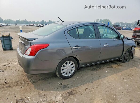 3N1CN7AP1KL851459 2019 NISSAN VERSA Серый Задняя правая четверть