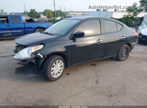 3N1CN7AP1KL877835 2019 NISSAN VERSA Black Vista tres cuartos delantera izquierda