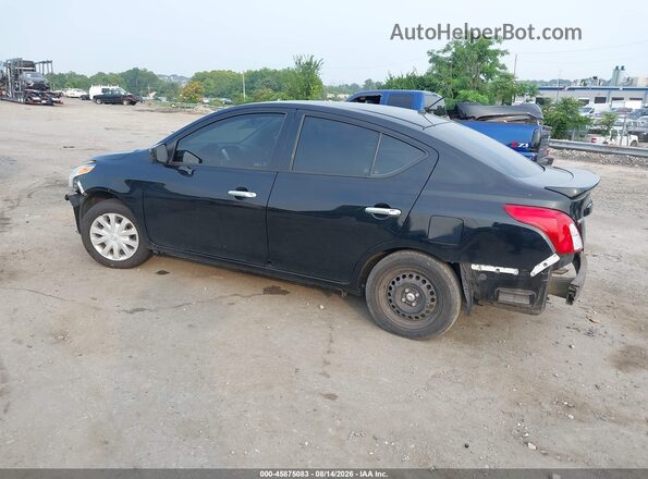 3N1CN7AP1KL877835 2019 NISSAN VERSA Black Trasero izquierdo