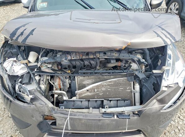 3N1CN7AP2GL805887 2016 NISSAN VERSA Серый Вид задней части салона