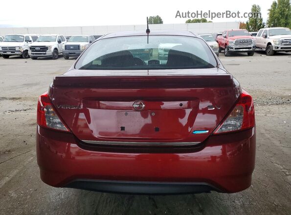 3N1CN7AP2GL847590 2016 NISSAN VERSA Красный Вид сзади
