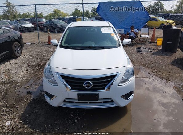 3N1CN7AP2GL855303 2016 NISSAN VERSA White Widok zestawu wskaźników