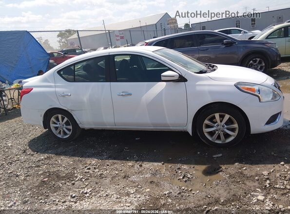3N1CN7AP2GL855303 2016 NISSAN VERSA White Widok wnętrza z tyłu