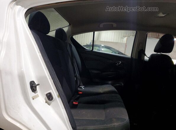 3N1CN7AP2GL859836 2016 NISSAN VERSA White უკანა სავარძლების ხედი