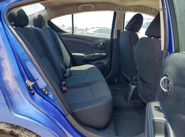 3N1CN7AP2GL867452 2016 NISSAN VERSA Blue Vista interior trasera