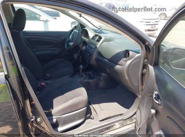 3N1CN7AP2JL800650 2018 NISSAN VERSA Black Widok wnętrza z przodu