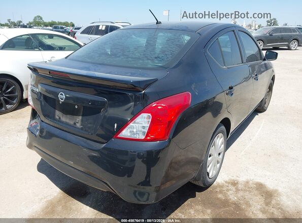 3N1CN7AP2JL800650 2018 NISSAN VERSA Black Tył prawy