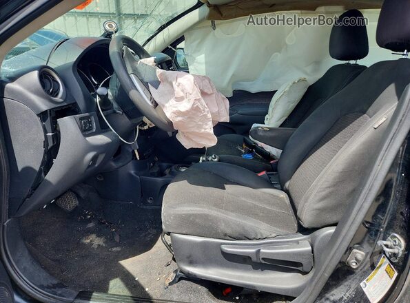 3N1CN7AP2JL824804 2018 NISSAN VERSA Black Вид салону спереду