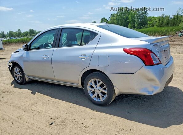 3N1CN7AP2JL846222 2018 NISSAN VERSA Silver Задня ліва чверть
