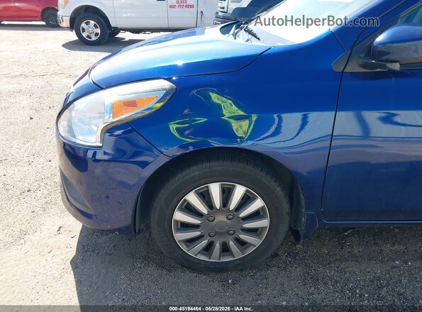 3N1CN7AP2KL818017 2019 NISSAN VERSA Blue Front view