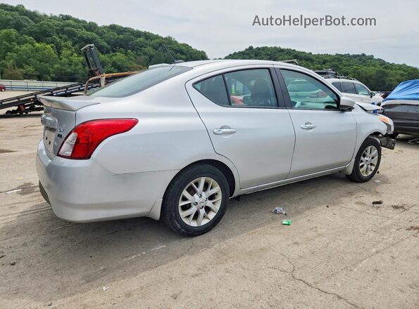 3N1CN7AP2KL821113 2019 NISSAN VERSA Silver Задня права чверть