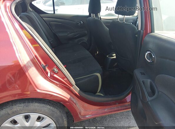 3N1CN7AP2KL834749 2019 NISSAN VERSA Red VIN sticker view